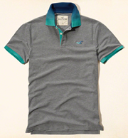 WASHED PIQUE POLO