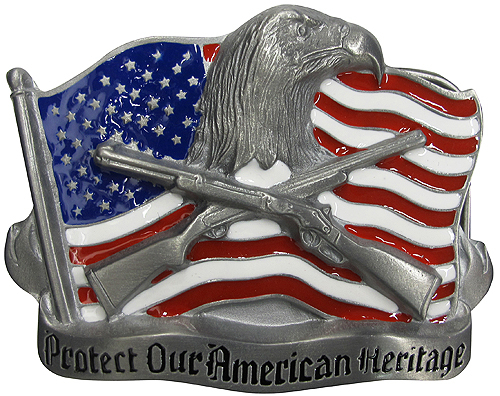 AMERICAN FREEDOM BELT BUCKLE
