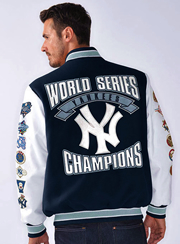 NEW YORK YANKEES G3 SPORTS "MLB MEN’S GAME BALL COMMEMORATIVE JACKET"