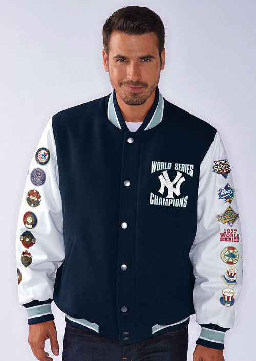 NEW YORK YANKEES G3 SPORTS "MLB MEN’S GAME BALL COMMEMORATIVE JACKET"
