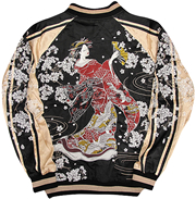 花魁リバーシブルスカジャン